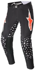 Alpinestars Supertech North Pants Black/Neon Red 32 Motocross pantaloni