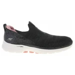 Skechers Go Walk 6 - Glimmering black-pink 39