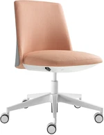 LD SEATING Kancelářské křeslo MELODY DESIGN 775-FR, F40-N0, kříž hliník bílý