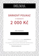 Delmas dárkový poukaz 2 000 Kč