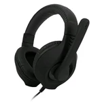 Headset C-Tech Nemesis V2 (GHS-14BK) (GHS-14BK) čierny slúchadlá cez hlavu • frekvencia 20 Hz až 20 kHz • citlivosť 118 dB • 3,5 mm jack • 40 mm menič