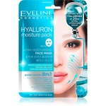 Eveline Cosmetics Hyaluron Moisture Pack super hydratační zklidňující textilní maska 1 ks