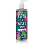 Faith In Nature Dragon Fruit přírodní tekuté mýdlo na ruce s revitalizačním účinkem 400 ml