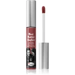 theBalm Meet Matt(e) Hughes Long Lasting Liquid Lipstick dlouhotrvající tekutá rtěnka odstín Sincere 7.4 ml