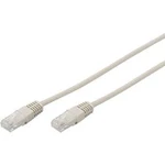 Síťový kabel RJ45 Digitus DK-1511-300, CAT 5e, U/UTP, 30.00 m, šedá