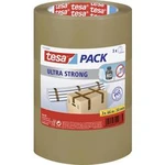 Balicí lepicí páska tesa ULTRA STRONG 51124-00008-01, (d x š) 66 m x 50 mm, kaučuk, hnědá, 3 ks