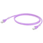 Síťový kabel RJ45 Weidmüller 2701550100, CAT 6A, S/FTP, 10.00 m, fialová