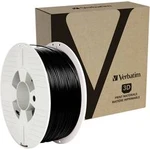 Vlákno pro 3D tiskárny Verbatim 55052, PETG plast, 1.75 mm, 1 kg, černá