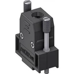 D-SUB pouzdro Deltron Connectors CTL09M3, pólů 9, plast, 180 °, černá, 1 ks