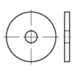 Podložky TOOLCRAFT N/A 80 mm Nerezová ocel A4 10 ks