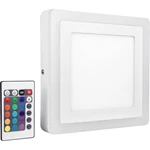 LEDVANCE LED COLOR WHITE SQ 200MM 19W  LEDV 4058075227576 LED nástenné svetlo biela 19 W RGBW