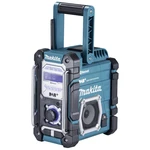 Makita DMR112 odolné rádio DAB+, FM AUX, Bluetooth, USB  odolné proti striekajúcej vode tyrkysová, čierna