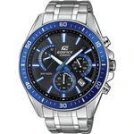 Casio chronografické náramkové hodinky EFR-552D-1A2VUEF (d x š x v) 53 x 47 x 12.3 mm striebornomodrá Materiál puzdra=ne