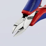 Knipex  77 22 115 SB pre elektroniku a jemnú mechaniku bočné štiepacie kliešte bez fazety 115 mm