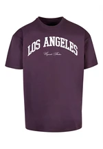 L.A. College Oversize Tee purplenight