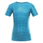 Children's quick-drying T-shirt ALPINE PRO BASIKO neon atomic blue variant pa