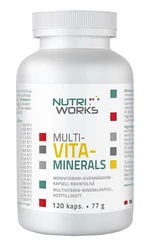 NUTRIWORKS Multivitaminerals 120 kapsúl