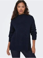 Dark blue women's sweater JDY Elanora - Women