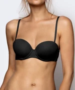 Women's bra Balconette ATLANTIC Basic - black