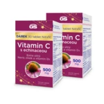 GS Vitamin C500 s echinaceou, 2 x 70+30 tablet NAVÍC, dárkové balení 2024