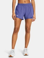 Under Armour Shorts UA Fly By 2-in-1 Shorts-PPL - Women