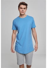 Long T-shirt in the shape of horizontal blue