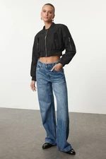 Trendyol Blue High Waist Wide Leg Jeans