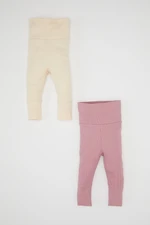 DEFACTO Baby Girl Corduroy Basic Plain 2-Piece Pants