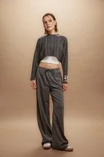 DEFACTO Cool Wide Leg Trousers