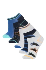 DEFACTO Size 5-Pack Cotton Ankle Socks