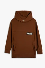 Koton Boy's Brown Sweatshirt