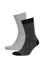 DEFACTO Men's 2-Piece Bamboo Socks