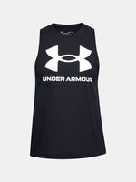 Čierne tielko Under Armour UA W LIVE SPORTSTYLE TANK