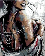 Zuty Peinture par numéros Sensualité