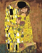 Zuty Dipingere con i numeri Bacio (Gustav Klimt)