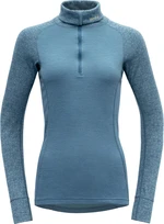 Devold Duo Active Merino 205 Zip Neck Woman Moon ( Variant ) XS Lenjerie termică