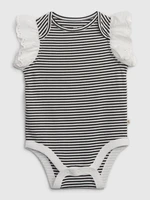 GAP Baby pruhované body s volánky - Holky