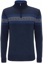 We Norwegians Signature ZipUp Men Navy Blue XL Svetr