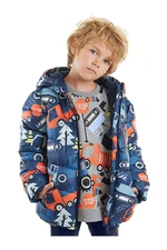 Denokids Cars Boy's Water Repellent Hooded Coat