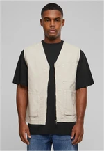 Organic cotton vest - beige