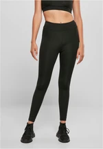 Women's recycled high-waisted leggings black