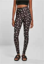 Women's soft leggings AOP blackdaisy