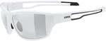 UVEX Sportstyle 806 V White/Smoke Sportbrillen