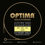 Optima 2399.L 24K Gold Strings Long Scale Medium Basszusgitár húr