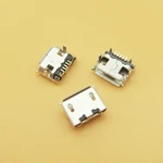 10pcs/lot Micro 5pin usb connector charging port for Lenovo L-PAD A1-07 A390E A560 HuaWei C8600 C8500 U8150 U8800 and other