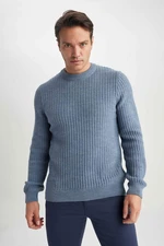 DEFACTO Standard Fit Crew Neck Knitwear Pullover