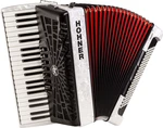 Hohner Bravo III 120 Accordéon à touches White