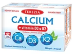 TEREZIA Calcium + vitamín D3 a K2 30 kapsúl