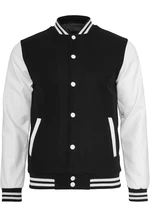 Oldschool College Jacket blk/wht