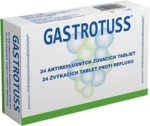 GASTROTUSS žvýkací tablety proti refluxu 24 tabliet